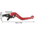 thumbnail image 3 of Ajustable Freno Embrague Palancas Rojo Aluminio Aleación 1 Par, 3 of 7