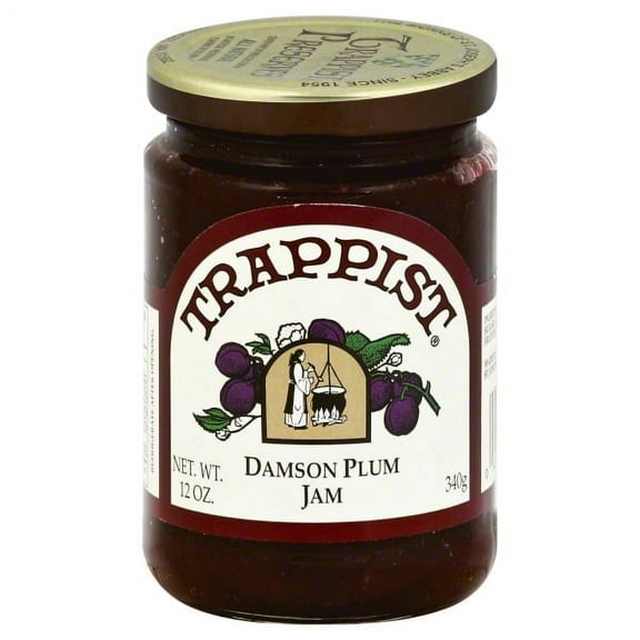 Trappist Damson Plum  Jam Pack of 1 (12oz)