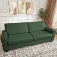 thumbnail image 6 of M optimized 83" Loveseat Couch, Comfy Teddy Velvet Sofa with Deep Seats, Modern Cloud Couch for Living Room, Bedroom, Office, Soft & Stylish Design, 6 of 7