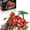 T.Rex, variant on SKQIT Pterosaur Nest Guard Building Set, Dinosaur World Pterodactyl Nest Scene Bricks Model, 517 Pcs Prehistoric Dino Building Blocks Kit, Collectible Dinosaur Display Toy for Adults