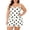White, variant on Stamzod Shorts Pajama Set for Women Plus Size Pajamas 2 Piece Camisole Tops Lounge Set Comfy Sleepwear