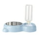 thumbnail image 3 of Protable de de Agua Y Comida para Perros Y Dobles, Cuenco de material acero Inoxidable, de Agua Automático, Botella de Alimenta - Azul Colco Dispensador de tazón para mascotas, 3 of 8