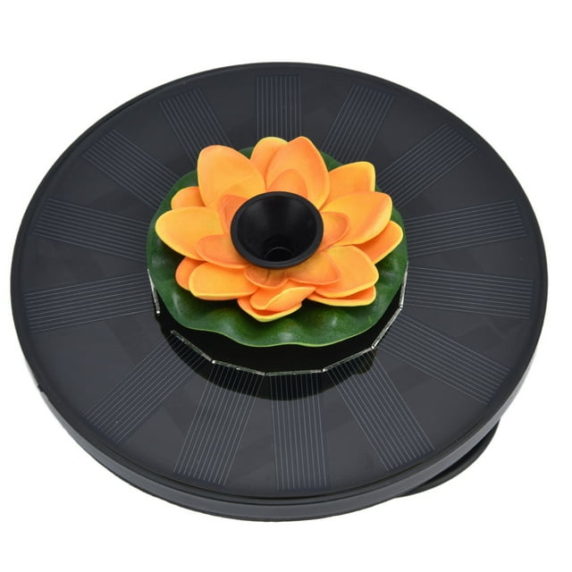Solar Powered Water Fountain, Interesting Beautiful Landscape Solar Fountain Water Pump For Pond Pool Outdoor 1,2,3