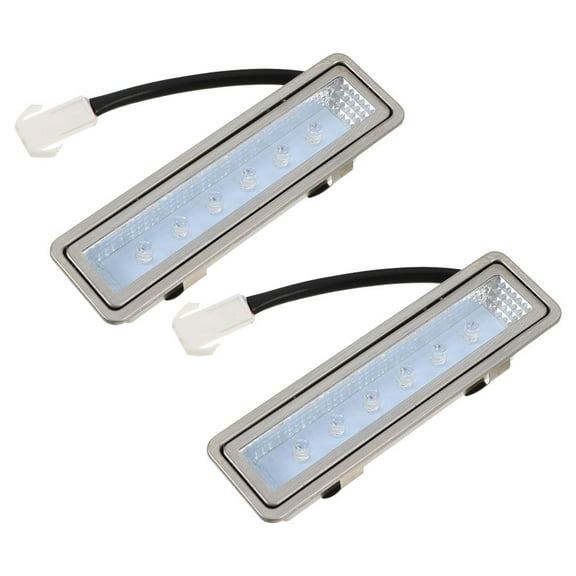 CIMAXIC Kitchen Use LED Range Hood Light Bulbs Glass 2Pcs