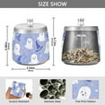 thumbnail image 2 of Yayeee Ashtray with Lid for Cigarette Smokeless Stainless Steel Home Ash Holder, Blue Halloween, 2 of 7