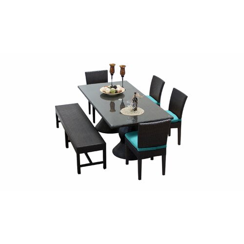 Sol 72 Outdoor Stratford 6 Piece Dining Set with Cushions