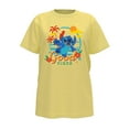 thumbnail image 4 of Disney Stitch Good Vibes Graphic Tee with Short Sleeves, Women's, 4 of 5