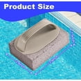 thumbnail image 3 of Heliisoer HandHeld Pools Pumice Stone Pool Cleaning Block With Handle Swimming Pumice Pool Tile Stone For Clean Pool Tile Scrubbing Scouring Stone For Swimming Pools, 3 of 6