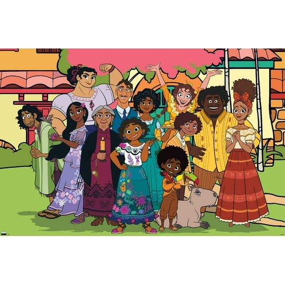 Disney Encanto - Family Wall Poster, 22.375" x 34"