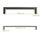 thumbnail image 1 of NavePoint 1U Rack de servidor de montaje en pared de montaje en pared vertical de 19 pulgadas Rack de servidor de pared con hardware negro, 1 of 2
