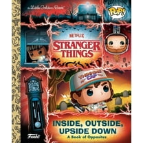 Little Golden Book Stranger Things: Inside, Outside, Upside Down (Funko Pop!) (Hardcover)