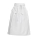 thumbnail image 4 of Delantal largo de media para , disfraz con volantes para mujer, ajustable con bolsillos, delantal de cintura para chef, unisex, para, 4 of 9