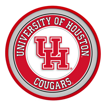 Houston Cougars: Modern Disc Wall Sign