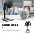 thumbnail image 4 of KAKOWELY 1Pc Universal Desktop Microphone Stand Adjustable Mic Holder Audio Accessory (Black),12.8"X4.92"X4.33", 4 of 5