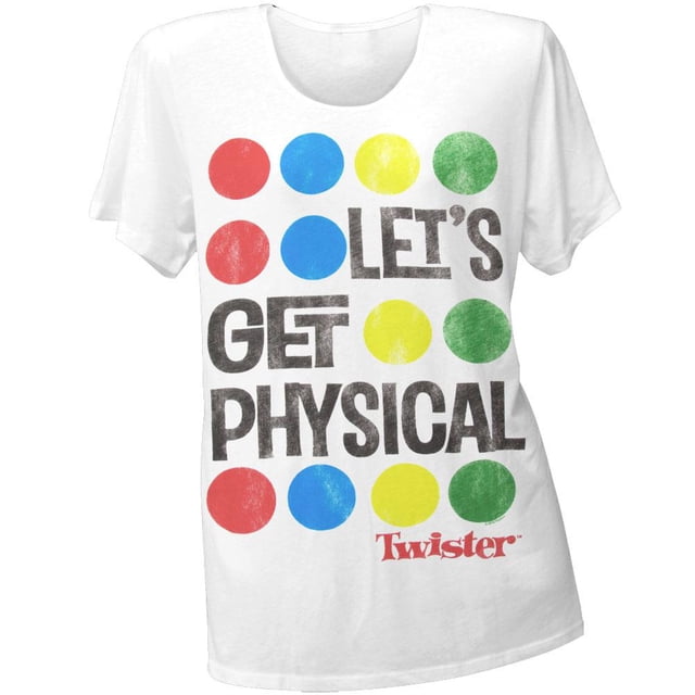 Twister - T-Shirt Boyfriend Juniors Let's Get Physical