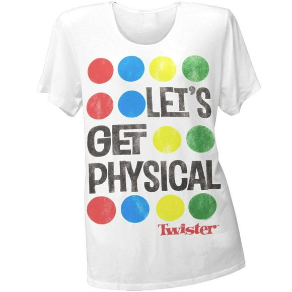 Twister - Let's Get Physical Juniors Boyfriend T-Shirt