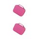 thumbnail image 2 of Tholdsy 72 Slots Colored Pencil Case High Capacity Pencil Case Zipper Pens Rosa roja 2piezas, 2 of 4