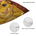 thumbnail image 5 of The Lion King Throw Pillow Cover Decoration Pillow Case Cushion Home Decor for Home Sofa Couch 24"x24", 5 of 7