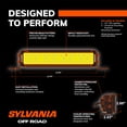 thumbnail image 5 of SYLVANIA - Ultra 10 Inch LED Light Bar - Lifetime Limited Warranty - Yellow Combo Beam Light 4560 Raw Lumens - Off Road Driving Work Light - For Truck, Car, Boat, ATV, UTV, SUV, 4x4 (1 PC), 5 of 8