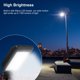 thumbnail image 3 of leyfeng Neoglint Luces de calle solares Luces con sensor de movimiento Luz solar del anochecer al amanecer Lámpara de patio exterior súper brillante, 3 of 8