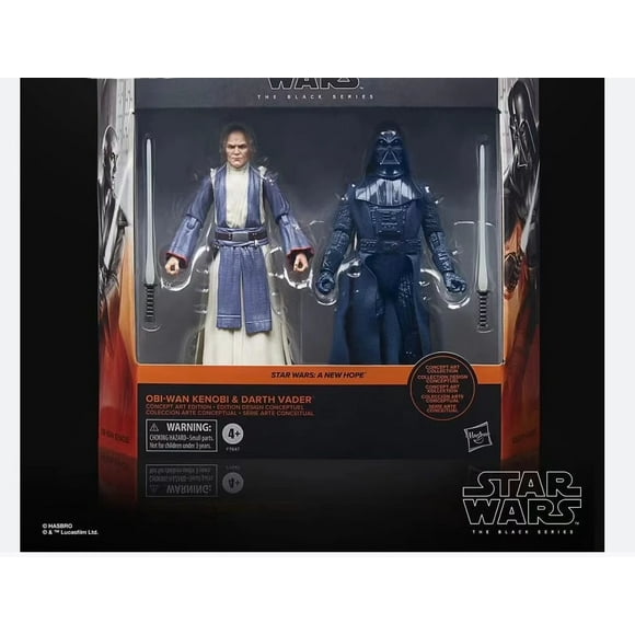 In Stock Hasbro Star Wars Obi-Wan Darth Vader 6-Inch Action Figure Model Toy Pvc Hand-Held Tabletop Decoration Collection