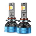 thumbnail image 1 of Mistaha Powerful 150W CSP LED Headlight Bulbs with Advanced Heat Dissipation for Car, 20000lm Brightness, 6000K White, IP68 Waterproof, Easy Installation - Pack of 2, 1 of 6