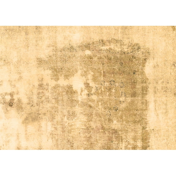 Ahgly Company Indoor Rectangle Solid Brown Modern Area Rugs, 8' x 12'