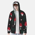 thumbnail image 2 of Balery Amanita Mushroom Sudadera ligera de manga larga con capucha y protección solar UPF 50+ para hombre y mujer, ideal para pesca y running-3X-Large, 2 of 7