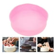 thumbnail image 2 of Baking Silicone 8-Inch Round Cake Pan Baking Mold BPA Free Non-Stick Bakeware Pan(Random Color), 2 of 8