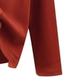 thumbnail image 5 of Yuyuzo Hauts de Pyjama pour Femmes Doublés en Molleton Col Roulé Couche de Base sous-Vêtements Thermiques en Molleton, 5 of 5