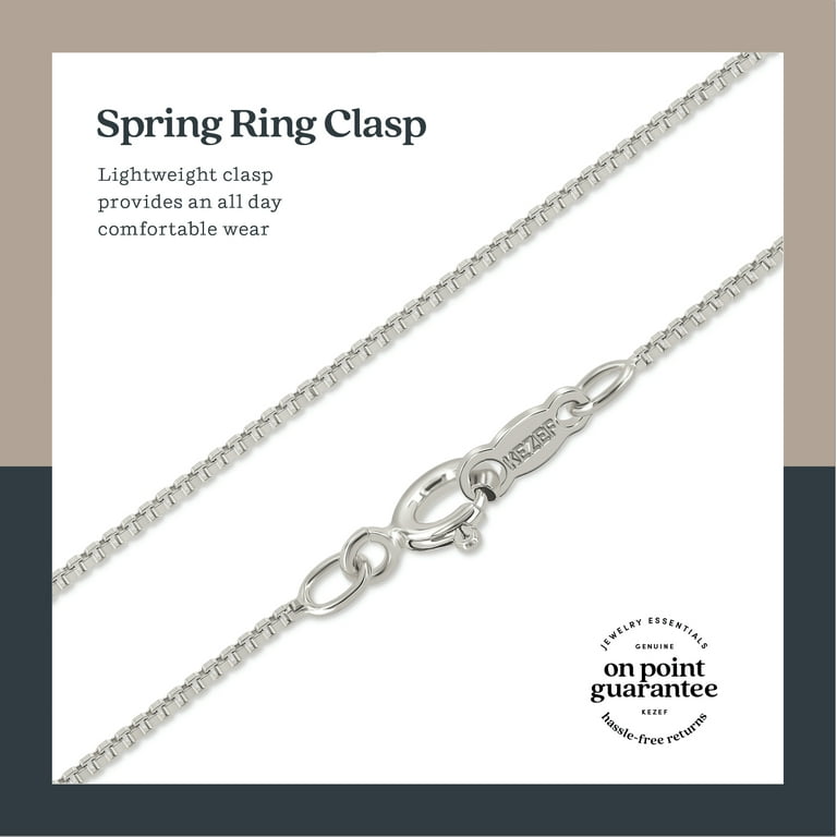 12 sterling silver chain discount