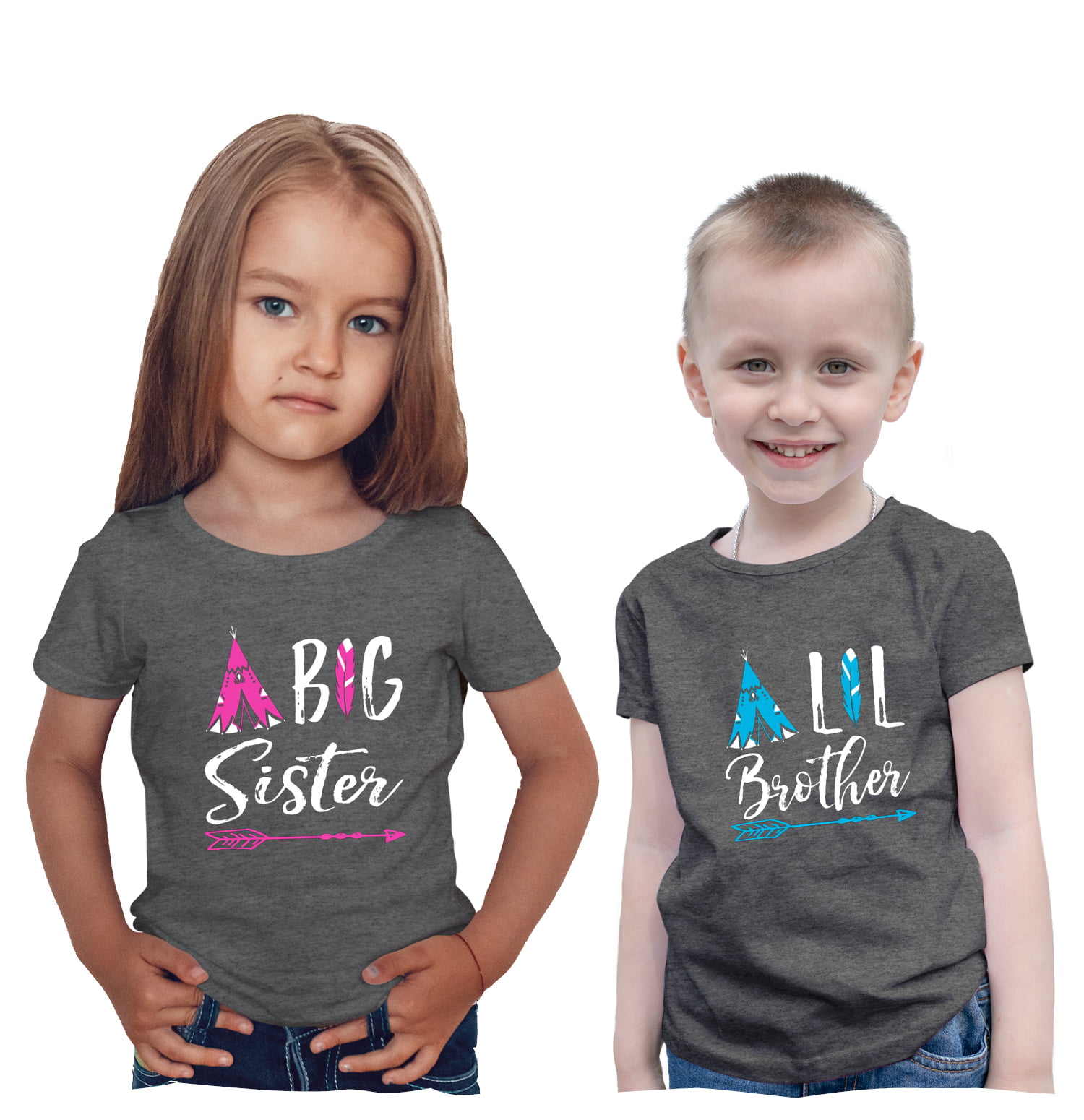 Feisty and Fabulous, Little Brother Big Sister Matching Outfits, Big ...