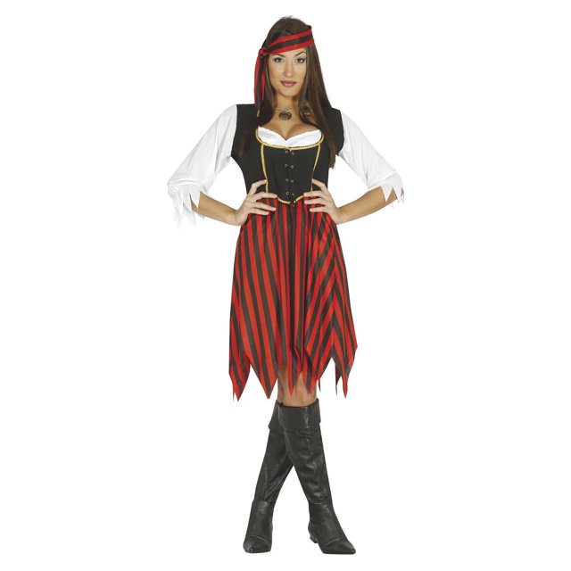 Fiestas Guirca Ensemble de Costume de Pirate d'Outre-Mer pour Femmes