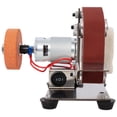 thumbnail image 5 of Mini Electric Belt-Sander Knife-Sharpener Sanding Machine 96W, Small Bench Grinder Kit 7 Speed Adjustable Power Polisher DIY Polishing Grinding Tool, Handcraft Jewelry, 5 of 14