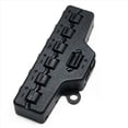 thumbnail image 2 of 5X 6Ports Quick Connect Out Line Splitter Quick Splitter Out Line Splitter Lighting LED Strip Model Lghts Railway Layout,5 x Line Splitter,Black, 2 of 5