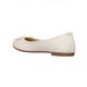 thumbnail image 4 of Ballerina Niñas Casuales Tipo Piel Late Cómodos blanco 20 Tropicana 005A0Y, 4 of 5