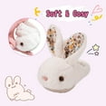 thumbnail image 4 of Sogetch Toddler Boys Girls Cute Bunny Slippers Kids Warm Fuzzy Bedroom House Shoes, 4 of 9