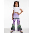 thumbnail image 5 of Comfortable Classic Flare Leggings for Girls Slim-Fit Bell Bottoms Bell Bottom Trousers for Big Girls Age 6-13, 5 of 6