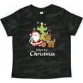 thumbnail image 3 of Inktastic Merry Christmas Boys or Girls Toddler T-Shirt, 3 of 5