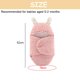 thumbnail image 2 of Manta envolvente para bebé, manta receptora de felpa de algodón bonita para niños y niñas, envolturas suaves para dormir para recién nacidos, 2 of 5