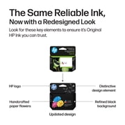 HP 62 Tri-color Ink Cartridge