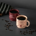 thumbnail image 4 of Lot de 2 mugs empilables Thyme & Table Hello Gorgeous et Pink Bows, 410 ml, en grès, 4 of 5