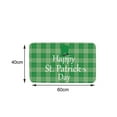 thumbnail image 5 of Clearance Items St. Patrick'S Day Welcome Doormat, Green Irish Carpet for Living Room, Entryway, or Home Decorations St Patricks Day Decorations, 5 of 5
