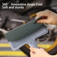 thumbnail image 6 of Motorcycle Chain Oil Baffle Foldable Chain Oil Guard by Dusknt Motorbike Chain Oiler Tool Chains Lubrication Baffle Wax Protector for Rear Sprocket Cleaning Dirt for Oiler Shield Tool, 6 of 9