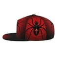 thumbnail image 3 of Balery Baseball Cap Flat Bill Hats for Men Adjustable Size for Running Workouts and Outdoor Activities All Seasons Dad Hat(Spider on the Web ), 3 of 9