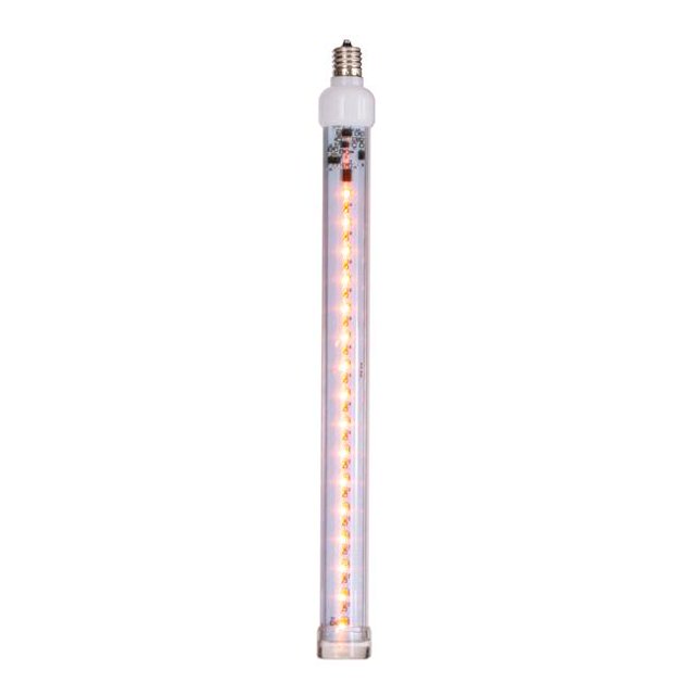 Vickerman XS12C98 12 Po. Tube à Neige LED Orange C9 - Lot de 5