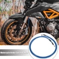 thumbnail image 2 of Universal 180cm 70.87" Brake Clutch Oil Hose Line Pipe Blue for Motorcycle, 2 of 8