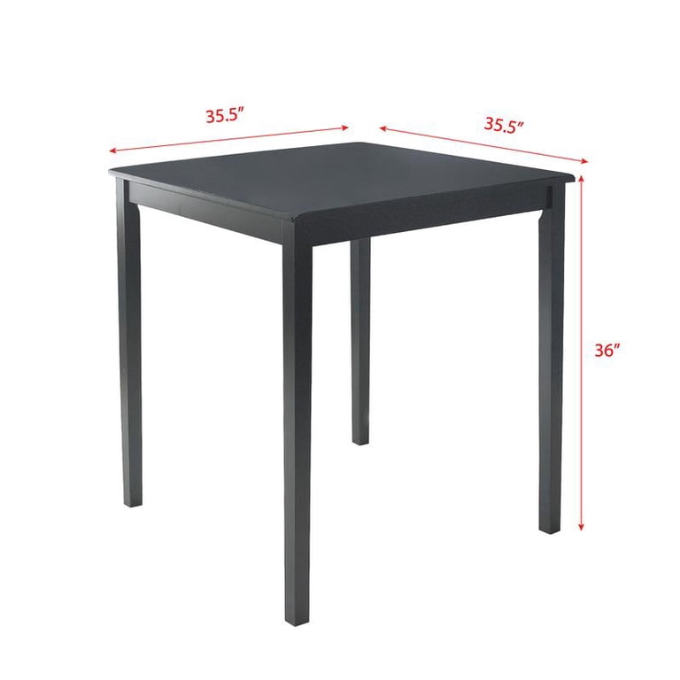 TMS Belfast Bar-Height Table, Black photo 8