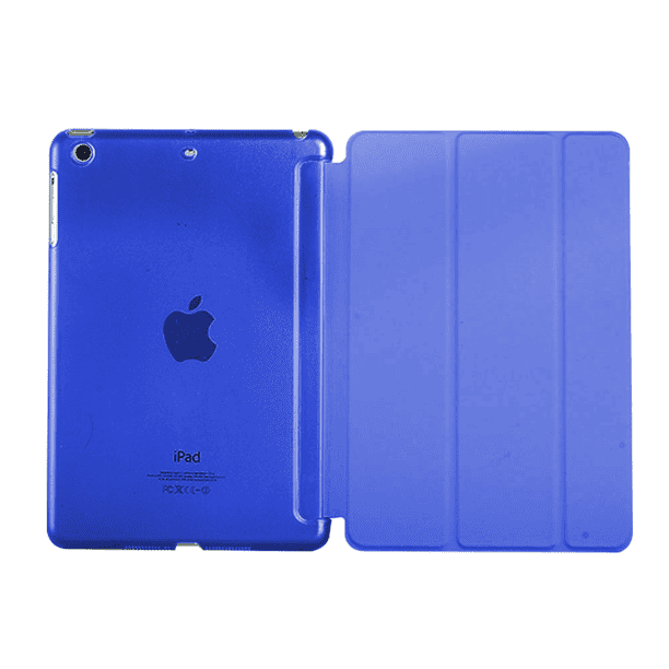 2018/2017 iPad 9.7 5.ª/6.ª generación - Carcasa delgada y ligera con soporte y protector de espalda esmerilado translúcido compatible con iPad de 9,7 pulgadas 2018/2017 Auto Wake/Sleep Ormromra 2033180-2
