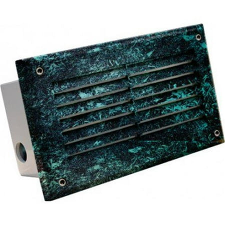 

Dabmar Lighting DSL1026-VG 7W & 120V PL7 Louvered Down Step Light - Verde Green